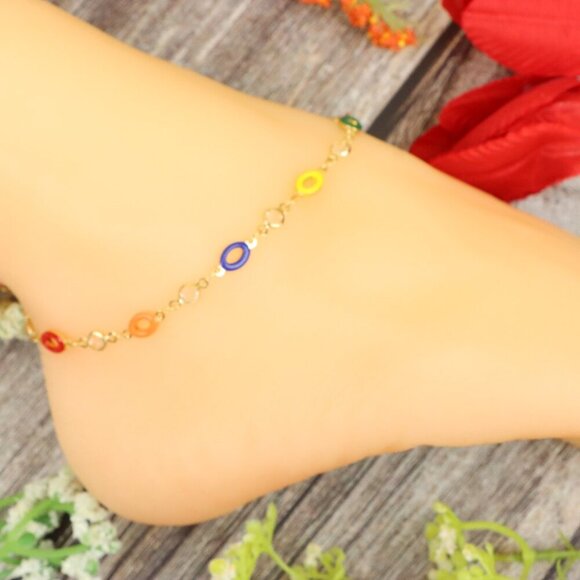 "Elegant Handmade Anklet – Delicate Jewelry for Women, MAR091841 - Picture 5 of 10